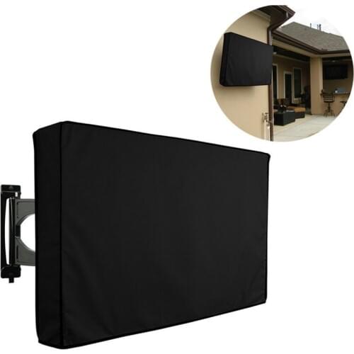 Waterproof Outdoor Garden TV Cover Dust Proof Oxford Fabric LED LCD Television Protective Case Multi Sizes 22-65 Inch
