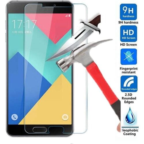 2.5D 9H Tempered Glass Film for Samsung Galaxy J1 J2 J3 J5 J7 A3 A5 A7 2016 Grand Prime G530 G531 S7 S6 S5 S4 S3 Case Cover
