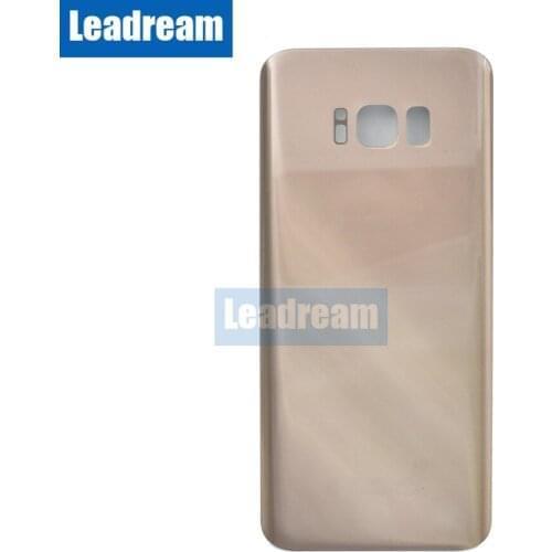 10PCS Back Battery Door Housing Cover Rear Glass with Adhesive for Samsung Galaxy S8 G950 G950F S9 Plus G955 G955F Free DHL