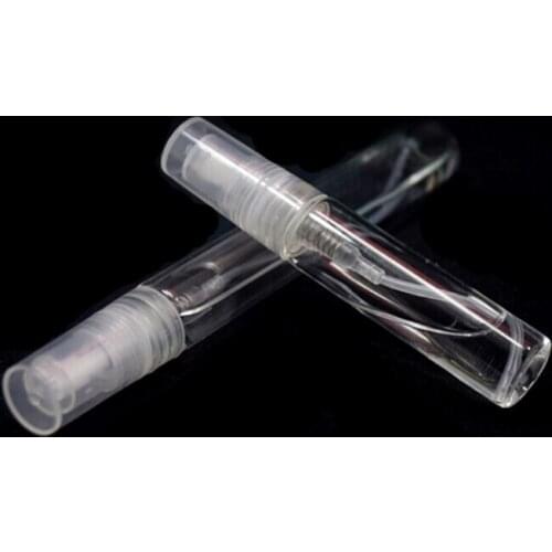 1000PCS/LOT Fine Mist Clear 5ml Refillable Spray Atomizer Glass Empty Liqudi Perfume Vial Sample Bottle Wholesale Factory Price