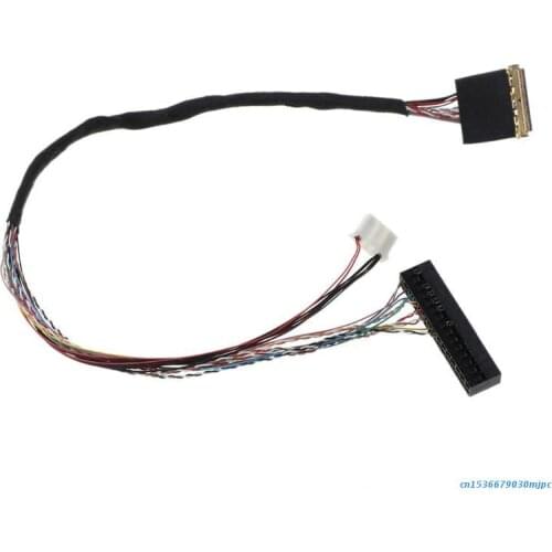 30Pin 1Ch 6 Bit LVDS Cable Line Cord for 9.7" BI097XN02 BF097XN02 30Pin LCD/LED Panel Display Screen
