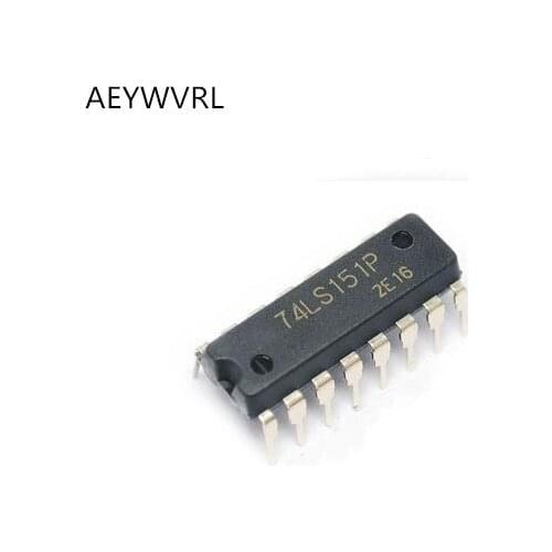 Free Shipping 100pcs/lot HD74LS151P 74LS151P 74LS151 DIP-16 IC