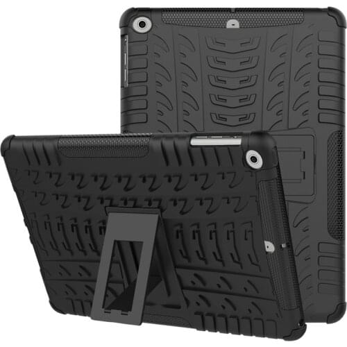 For iPad air 2 Case,Shockproof Silicone Cover For iPad Air 2 A1566 A1567 Funda Kids Safe Armor Heavy Duty Rubber Anti-Slip House