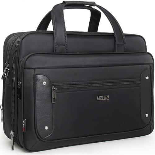 New 2021 Super Large Capacity Business Mens Document Ladies Office Handbag Laptop Bag 16 17 19 Inch Oxford Messenger Bag Travel