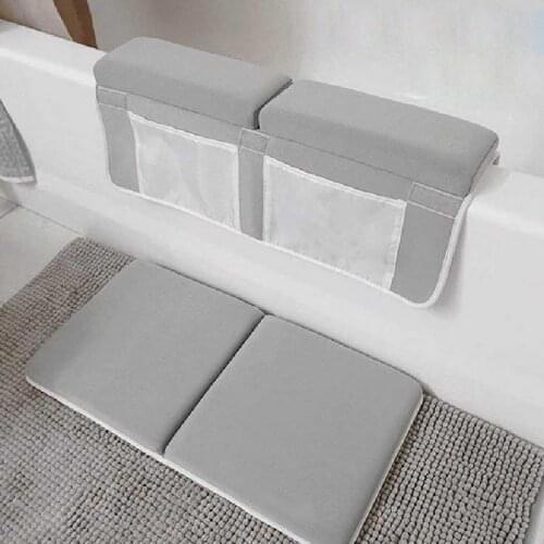 Children Bathing Mat Bath Kneeler Rest Pad Set Elbow Support Knee Mat Kneeling Pad Bathtub Kneeling Mat Arm Support Kneeling Mat