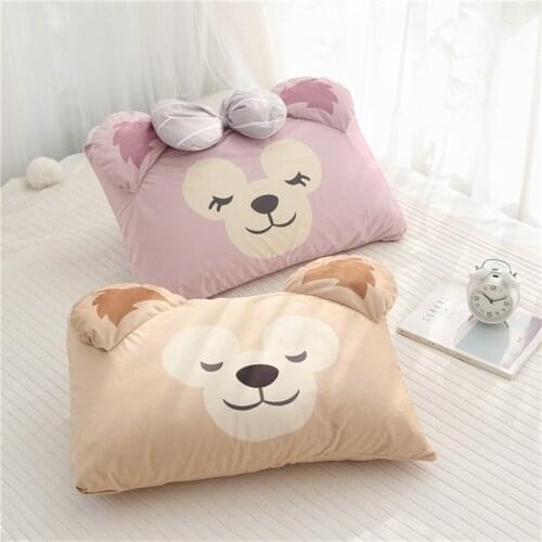 Disney Duffy and Friends Lovely Girl Style Duffy and ShellieMay Pillowcase Home Decoration Kawaii Gifts for Children Girls