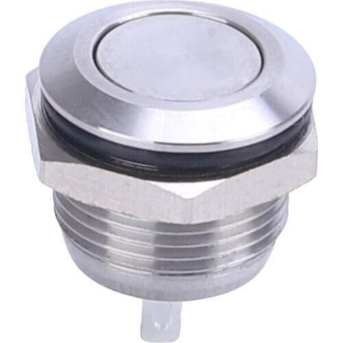 Electric Waterproof Power 12v Led Light Momentary Short Mini Push Button Switch 12/16/19/22/25/30 mm Pressure Switches 220v 24v