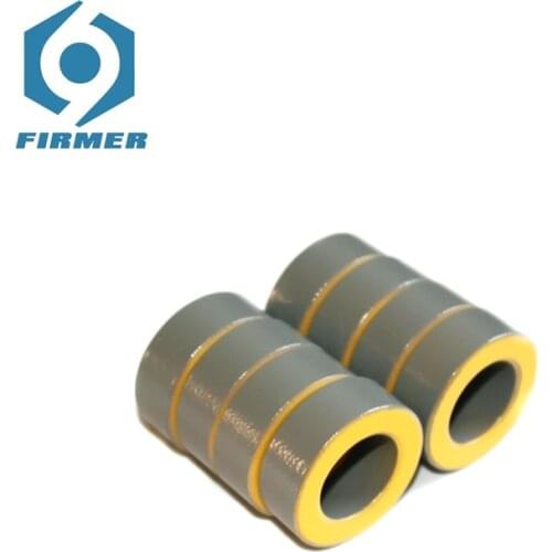 Ferrite Cores 39.9x24.1x14.5 mm 10 pcs Toroid Core Ferrite Chokes Ring Iron Powder Inductor Ferrite Rings Grey Yellow