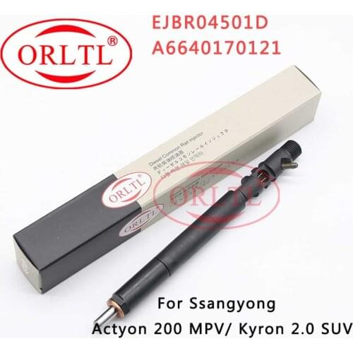 Euro 4 Nozzle ejbr04501d Common Rail Injector ejb r04501d Fuel Sprayer A6640170121 For ssangyong Actyon / Kyron200