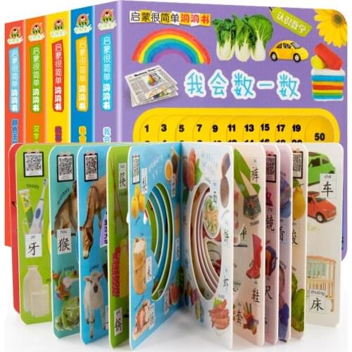 Picture Book Childrens Cognitive Book 3d Looking At The Picture Knowledge Enlightenment Puzzle Recognition Book Early Education