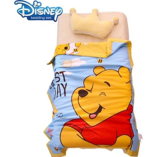 Cartoon Pooh Bear Frozen Summer Quilt Home Textiles Suitable for Children Boy Girl Kids Adult Blanket Comforter Free Shipping