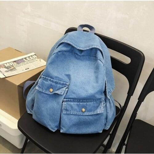Fashion Women Backpack Purse Softback Girls School Bag Canvas Fashion Bookbag Travel Bags Soft Handle Large Capacity Backpacks