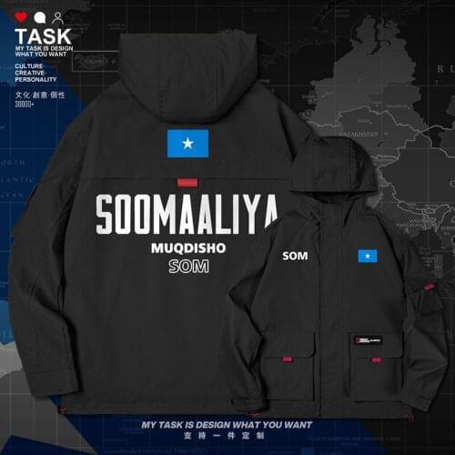 Somalia Somali Soomaaliya SOM SO men jacket hooded nation flag for men mens windbreaker new long sleeve coat autumn clothes