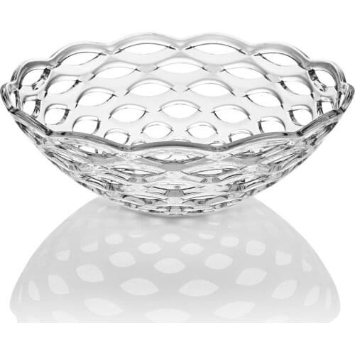 Hollow Transparent Fruit Bowl