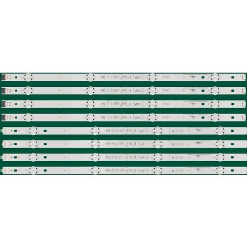 LED backlight strip 49LH51/LH57_FHD_A 49LH51/LH57_FHD_B for LG innotek 49LK5100PLA 15.5Y 49"_FHD A-Type B-Type HV490FHB-NBD