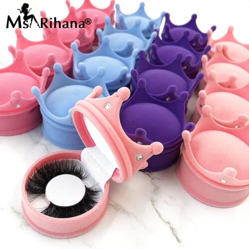 Custom Logo Fake Eyelashes Packaging Box Luxury Magnetic False Eyelash Case Fluffy Natural 25MM Mink Lashes Vendor Makeup Tools