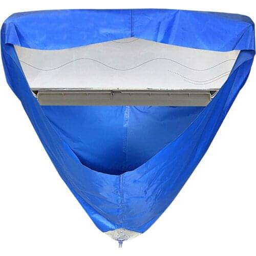 1PCS Wall Mounted Air Conditioner Cover Dustproof Waterproof Air Conditioner Cover With Drainage Port And Water Tube