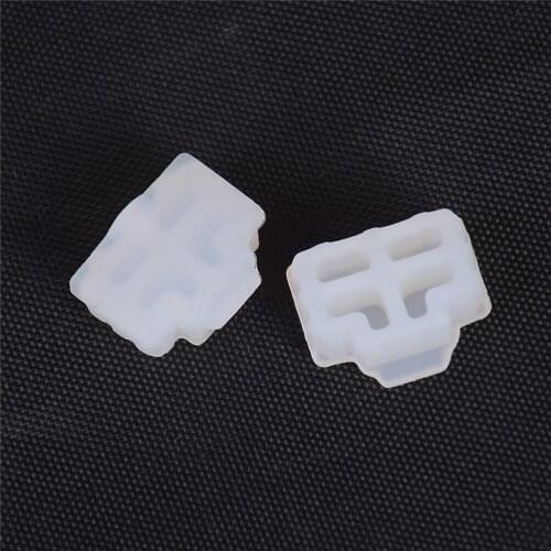 10Pcs/lot RJ45 Boots Cover RJ45 Anti Dust Cover Cap Protector Plug For RJ45 Female Jack White