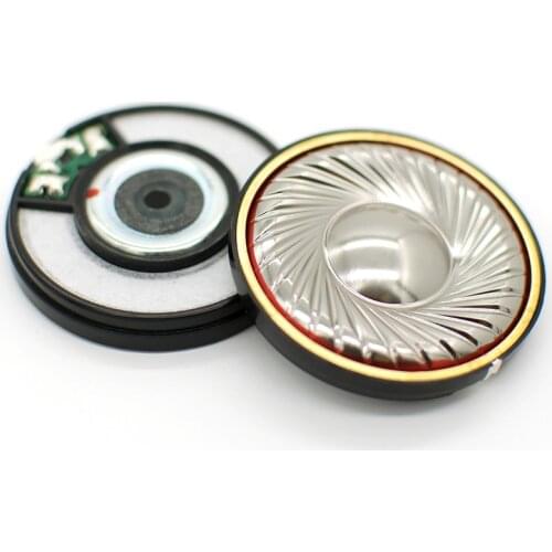 50mm Headphone Driver Unit 42 ohm CCA 20 Core N42 Magnet HiFi Bass Headphone Speaker DIY
