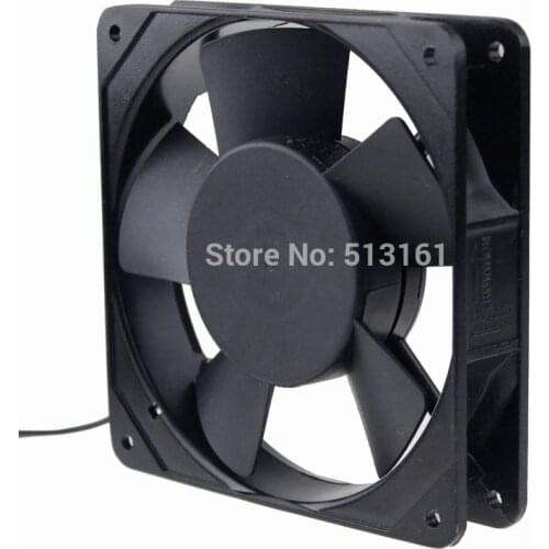 50 pieces Gdstime 110V 120V 12CM 120MM Mental Frame AC Fan 2000RPM 50/60Hz Exhasut Axial Fan