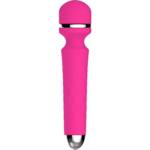 7 Function Waterproof USB Rechargeable Super Powerful Silicone Vibrator Massager With 3 Kinds Headgear To Choose