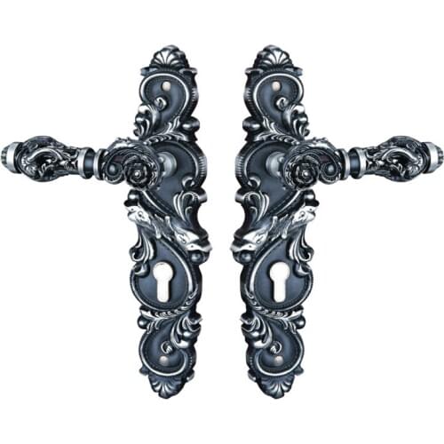 85 HOLLOW SPLIT DOOR HANDLE--ZINC ALLOY MATERIAL----DIFFERENT FROM NORMAL DOOR HANDLE