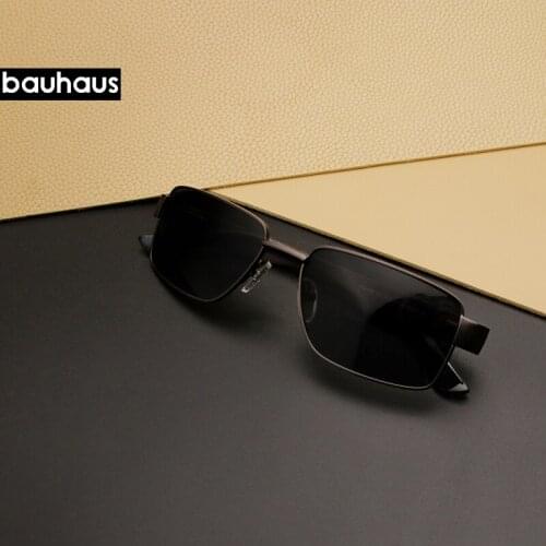 Bauhaus rectangle Sunglasses Men Women Sun Glasses Brand Designer Vintage Sunglass High Quality UV400 Eyewear