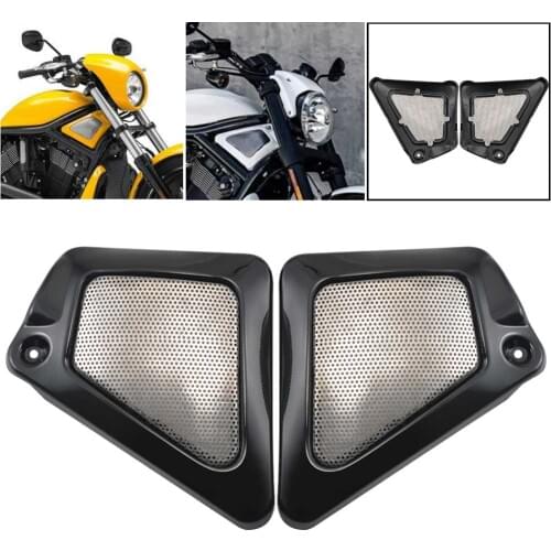 Motorcycle Airbox Side Frame Cover Black Panel Front Side Cover For Harley V-Rod Night Rod VRSCA VRSCB VRSCDX VRSCD 2002-2017