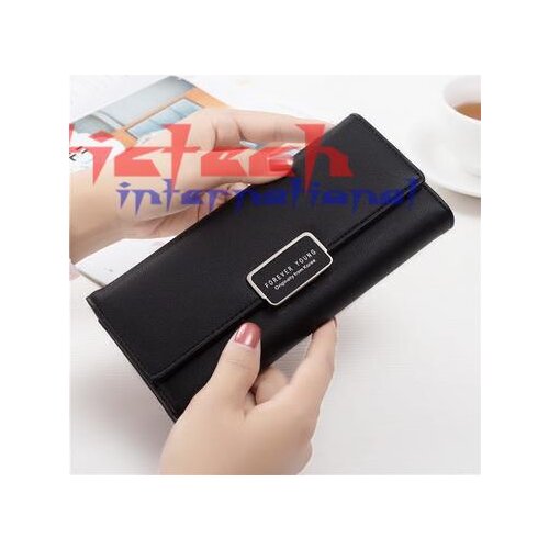 By dhl or ems 50pcs Women Wallets Purse Female Purse Womens Natural Leather Wallets PU Ladies Clutch Phone Bag