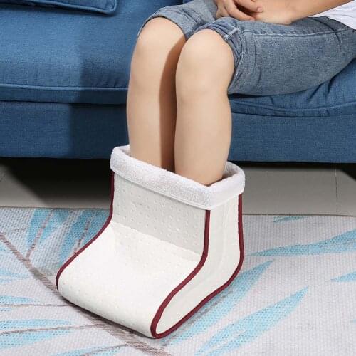 Electric Foot Warmer 5 Gears Temperature Adjustment Feet Heating Pad Safe Warm Foot Slipper For Winter Home Office