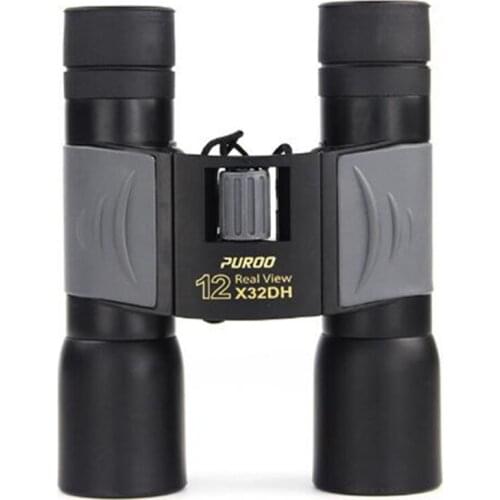 Puroo Mobile Phone Photography 12X High Magnification 11mm Outlet Diameter Binoculars 12X32 HD Glasses Support DTS000658
