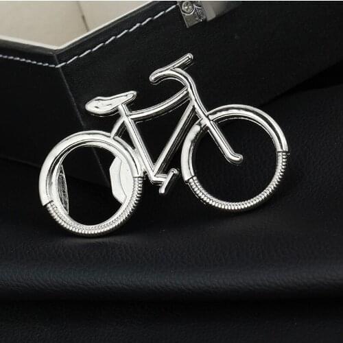 Cute Bike Bicycle Metal Beer Bottle Opener keychain key rings for bike lover biker Creative Gift for cycling