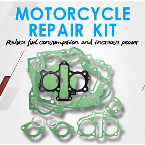 Motorcycle Complete Engine Gasket Cylinder Cover Bottom Overhaul Pad Gasket Set Stator Set For HONDA CA250 CA 250 Accessories