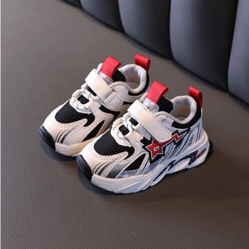 New Boys Girls Sneakers Kids Leather Trainers Children School Casual Sport Shoes Soft Running Shoes