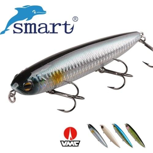 TAF Pencil Fishing Lure 125mm 27.8g Plastic Hard Bait VMC Hook Isca Artificial Top Water Quality Lure Carp Fishing Wobblers