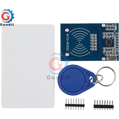 1Set RC-522 RC522 13.56MHz RFID Module For arduino Kit SPI Writer Reader IC Card with the IC Card with Software UNO
