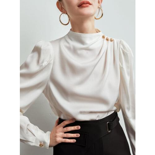 Rocwickline Womens Silk Shirts