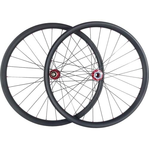 SPEEDSAFE 650B MTB AM enduro mountain bike 35mm asymmetric clincher tubeless lefty carbon wheelset UD 27.5er left hand wheels
