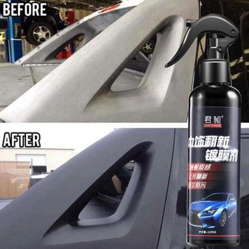 Car Interior Decoration Refurbishment Coating Agent Instrument Panel Dial Wax Dustproof Glazing Plastic Leather Care Products