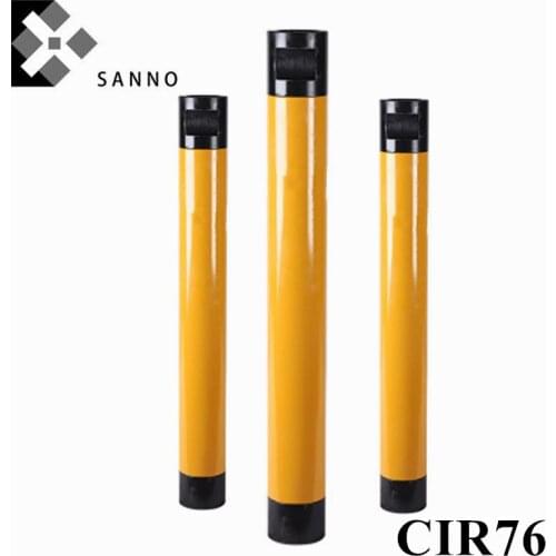 CIR76 Down-the-hole hammer bit low air pressure hard rock & well drilling depth hole dth hammar for mining machine tool bit