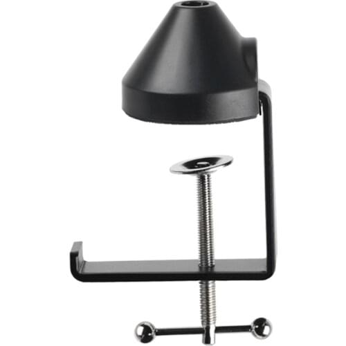 Universal Table Mount Clamp Heavy-Duty Cantilever Bracket Clamp for Microphone Suspension Boom Scissor Arm Stand Holder