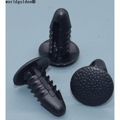 Worldgolden 100pcs auto clip Cowl Grille Retainer for Nissan 01553-01781