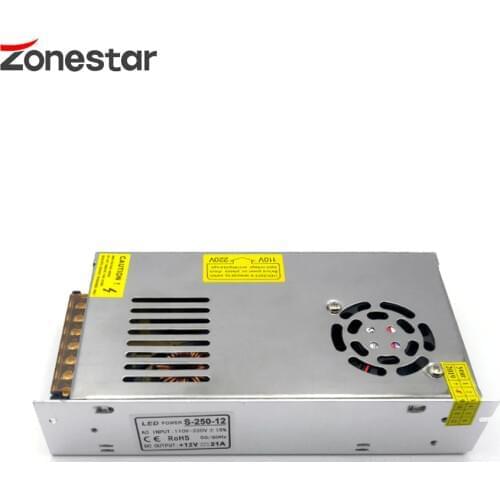 ZONESTAR Switching Power Supply For Block Power Impressora 3D Printer Kit Full Metal Cover