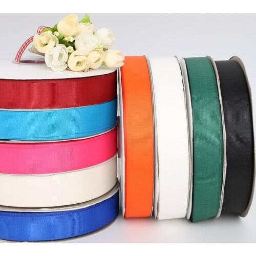 15 yard Grosgrain And Satin Ribbon Randomly 7MM 10MM 15MM 20MM 25MM 38MM DIY Gift Wrapping