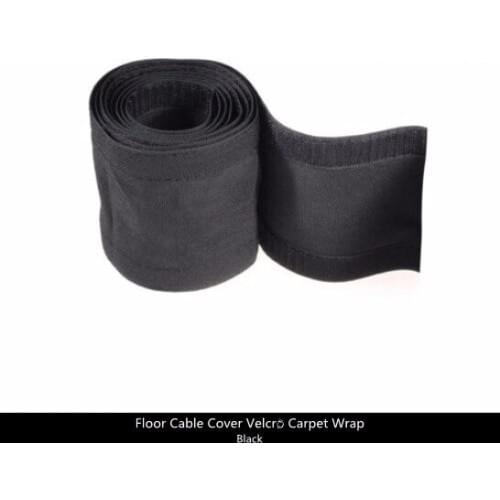 75mm Wide Strong Floor Cable Cover hook and loop Carpet Cable Wrap