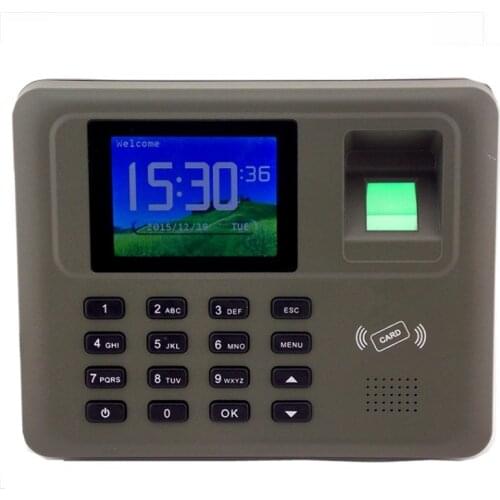 Biometric TCP/IP Fingerprint Time Attendance Device with Password ID Card Reader Software System