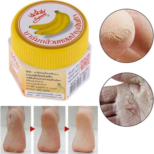 Foot Dead Skin Remover Anti-Drying Crack Cream Dead Skin Remover Banana Oil Repair Foot Product Pedicure Foot Crack Repair Cream