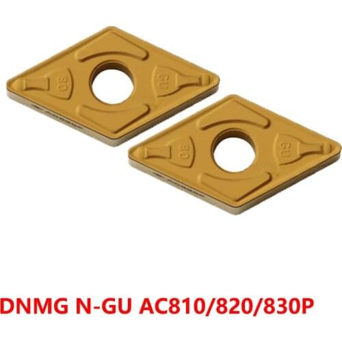 DNMG150404 DNMG150408 DNMG150608 N-GU AC830P AC820P AC810P DNMG 150404 150408 150416 Carbide Inserts Lathe Turning Tool Original