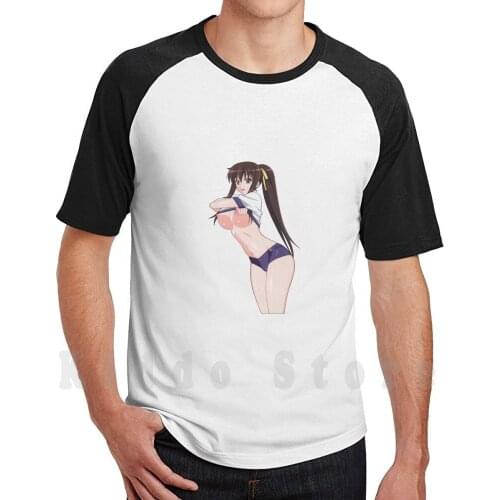 Lewd Anime Girl-Ecchi / Hentai Babe # 87 Aki Sora-Aoi Aki T Shirt Men Cotton Cotton S-6Xl High Quality First First Quality High