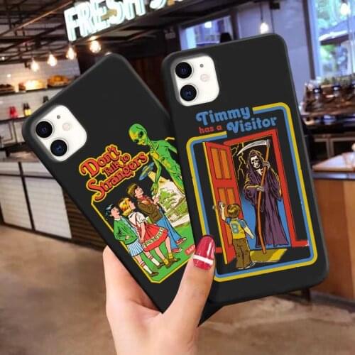 Halloween Satan Vintage Lets Summon Demons Graphic TPU Soft Phone Case For iphone 11pro 12pro max 12mini 7 8 plus X XS MAX XR